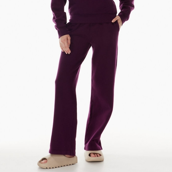 Cozy Fleece Boyfriend Wide Sweatpant - Picture 1 of 6